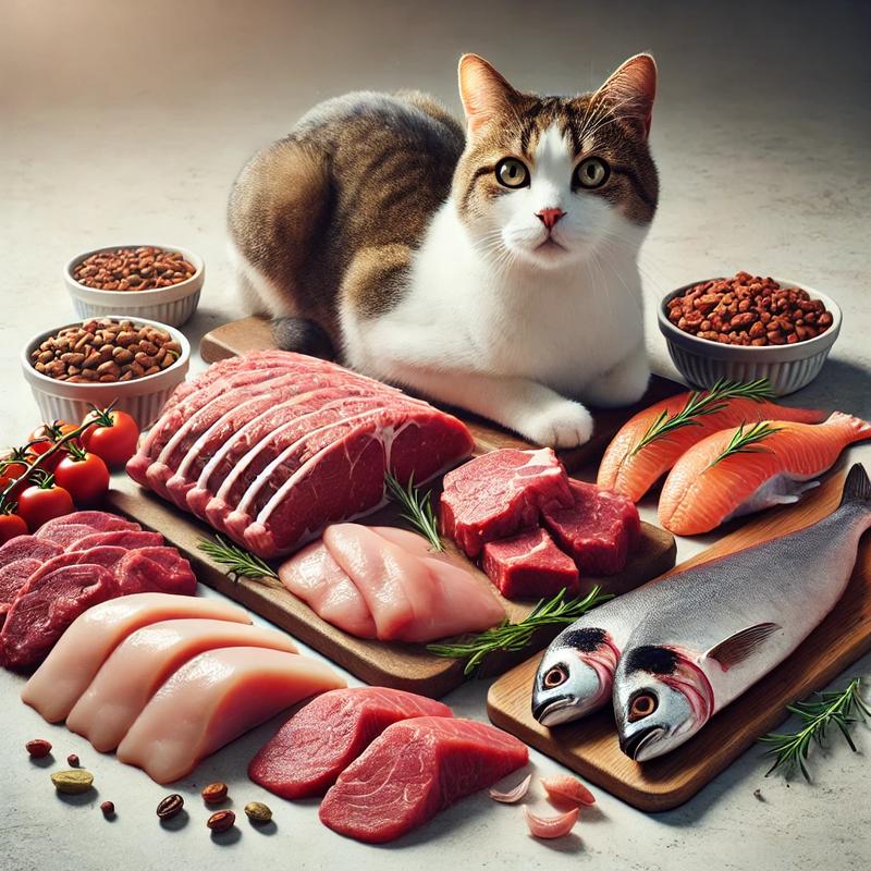 Surowe mięso w diecie kota – bezpieczeństwo i najlepsze metody podawania